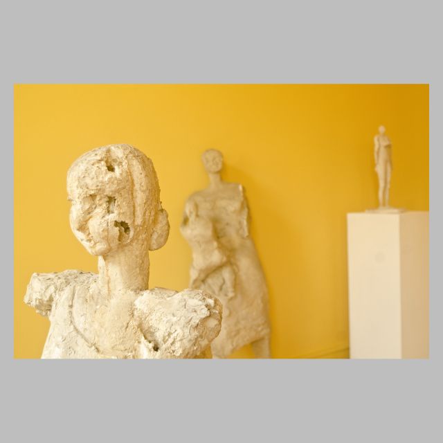 serie di gessi figurativi 1958-59 mostra Museo dei Bozzetti, Pietrasanta 