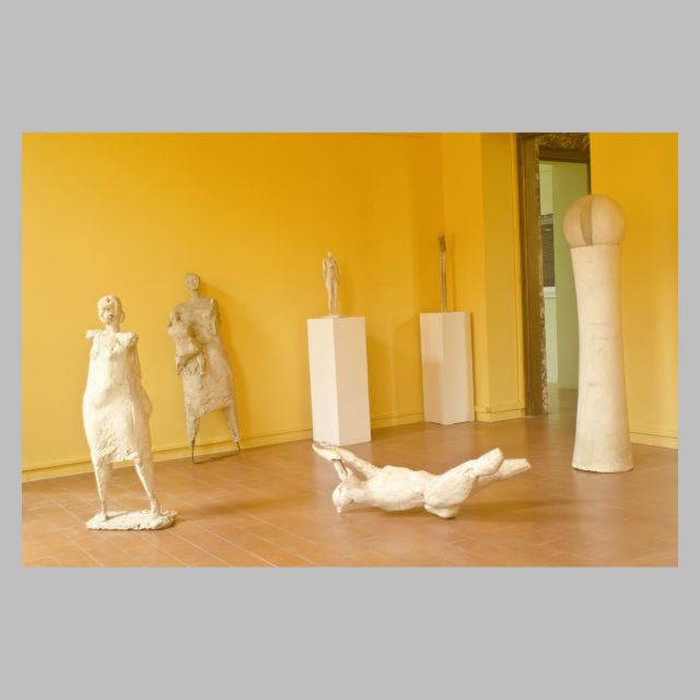 serie di gessi figurativi 1958-59 mostra Museo dei Bozzetti, Pietrasanta