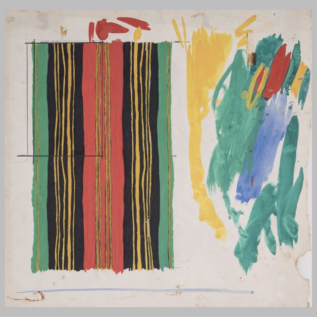 Disegno astratto di Iginio Balderi 1954/55  - DIS_ASTR_1954-55_#016